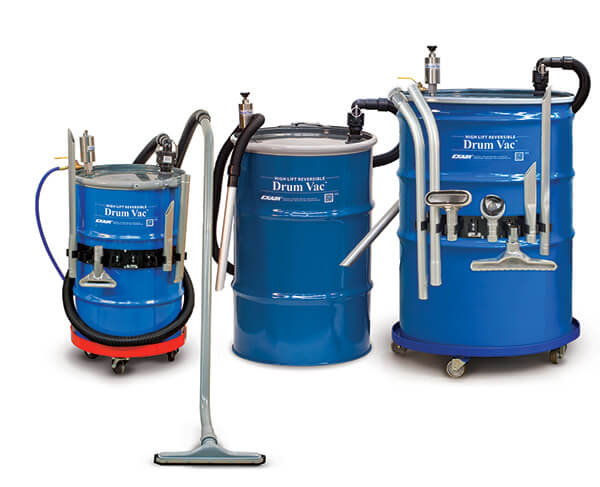 High Lift Reversible Drum Vac Two-Way Vacuum Extractor