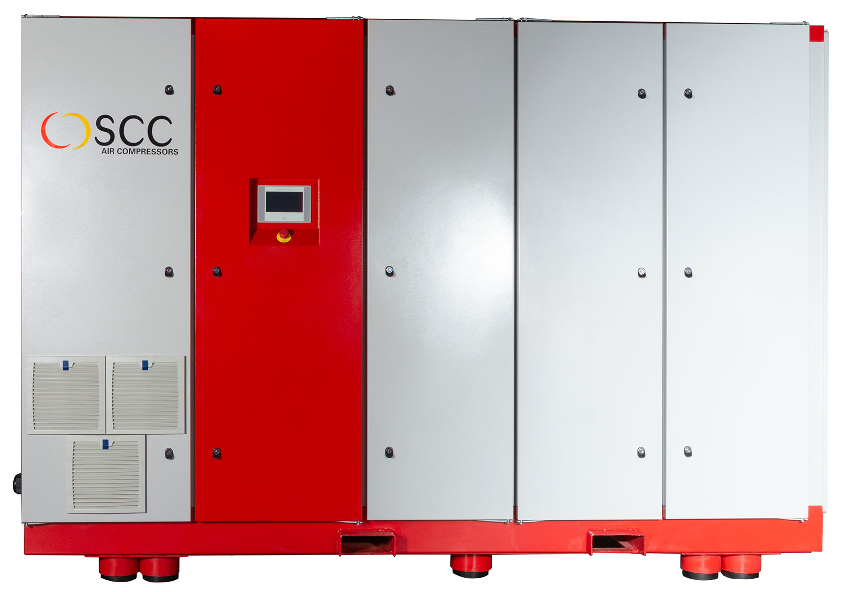 Screw Compressor Strong  with Direct Drive, Speed Control and Permanent Magnet Motor 7 - 37 kW